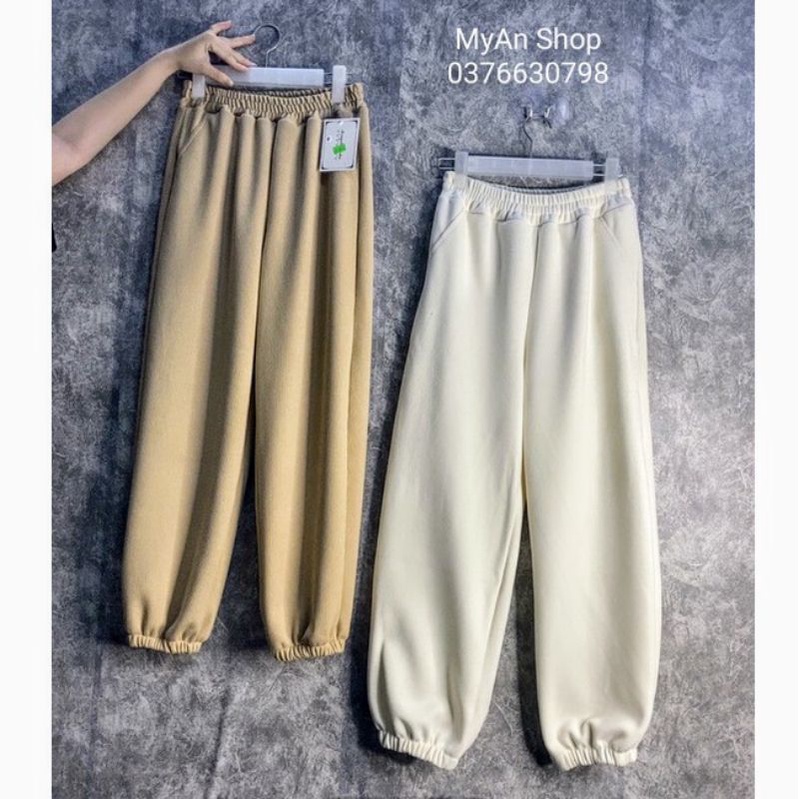 QUẦN JOGGER NỈ TĂM QUẢNG CHÂU DÀY DẶN