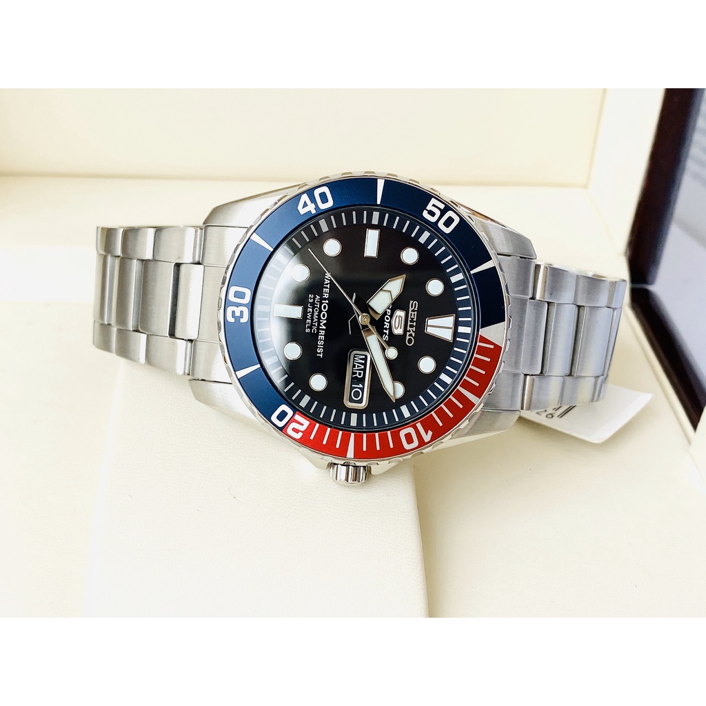 Đồng hồ nam dây thép Seiko 5 Sport SNZF15K1