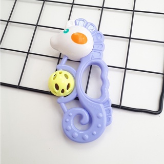 Lục lạc cho bé - Bộ đồ chơi Xúc sắc 7 món hình thú phát tiếng kêu kích thích phát triển vận động và giác quan của bé