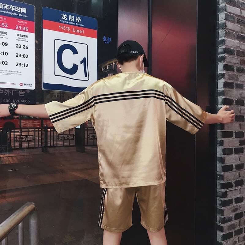 🌈FREESHIP 50K 🔥 Set bộ nam satin mịn mát, form chuẩn vải đẹp | BigBuy360 - bigbuy360.vn