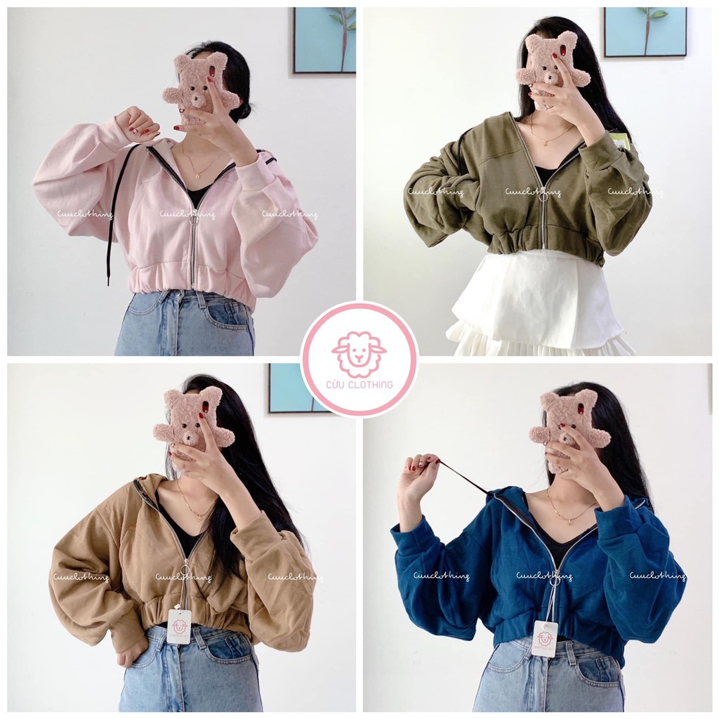 ₪☇ÁO KHOÁC TAY PHỒNG DÁNG LỬNG - NỈ NGOẠI KHÔNG XÙ LÔNG FORM CÁNH DƠI SIÊU XINH