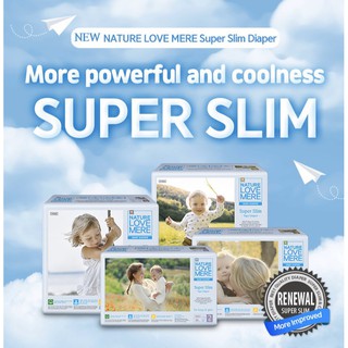 Tã/ bỉm dán Super Slim Band Nature Love Mere [NBS36/M32/L28/XL24]
