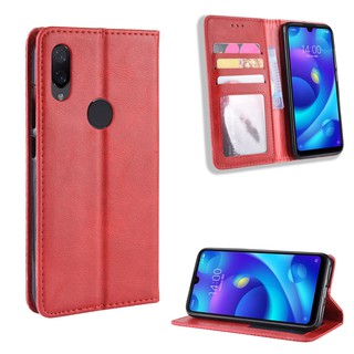 Bao da dạng ví hiệu Leather Luxury dành cho Xiaomi Redmi Note 7