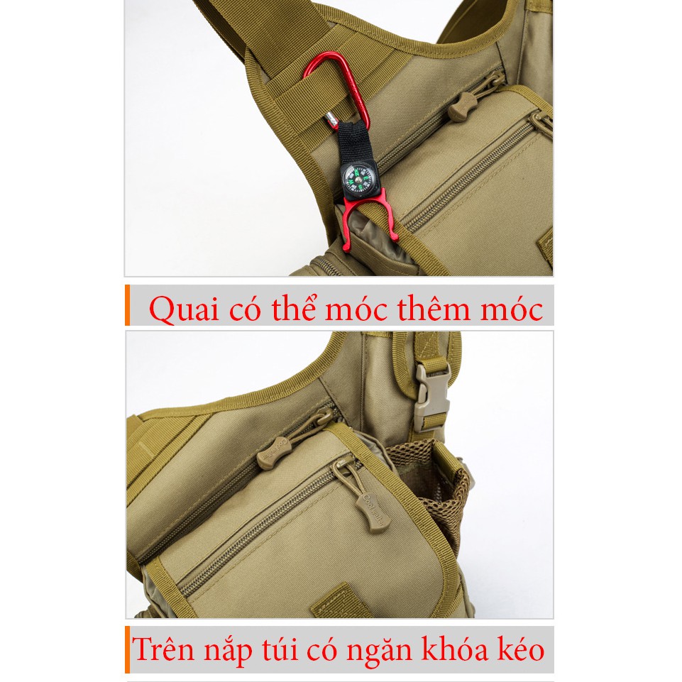 Túi đeo chéo thời trang Tactical Cool Walker CW 8225- Hàng đẹp
