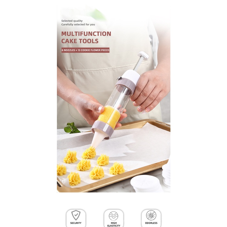 Set 20 Dụng Cụ Trang Trí Bánh Kem Đa Năng Chuyên Dụng