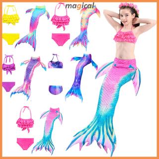 Set đồ bơi phong cách nàng tiên cá cho bé gái