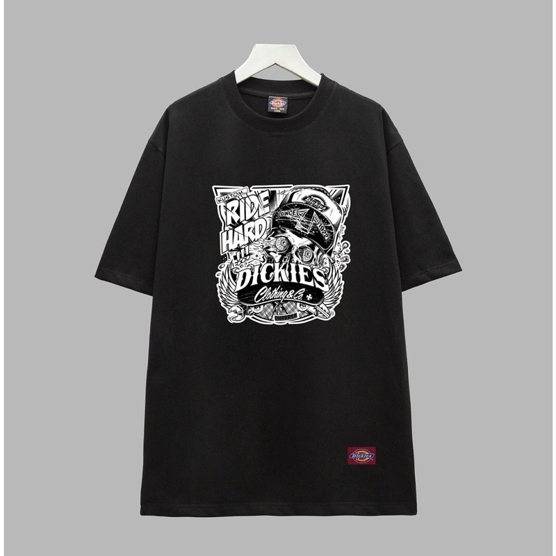 Áo phông unisex chất cotton cao cấp “Dickies Ridehard” freesize