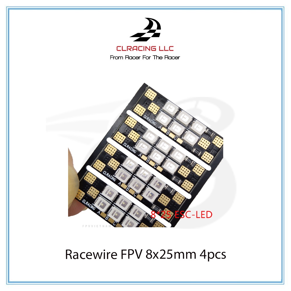 Racewire FPV 8x25mm Màu Xanh Dương 4pcs | BigBuy360 - bigbuy360.vn