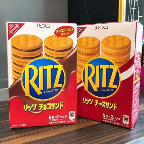 Bánh Ritz nhân kem Nabisco Nhật