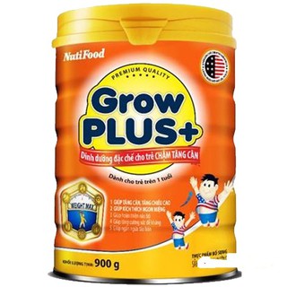 Sữa Nutifood GrowPlus+ cho trẻ chậm tăng cân 900g