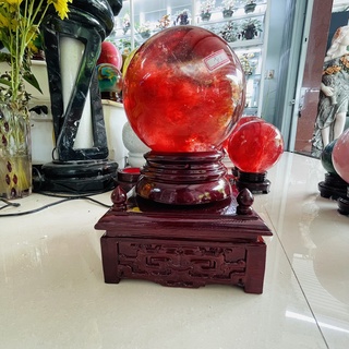 Quả Cầu Đá Boxit Núi Lửa ( Quả cầu đỏ núi lửa , Hợp Mệnh Hỏa , Mệnh Thổ , Sales Giảm Giá Cực Sốc) 5kgkg
