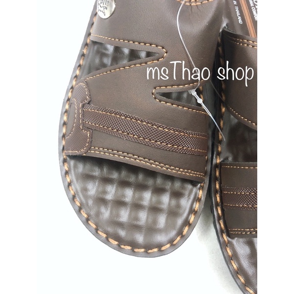 Dép quai ngang nam trung niên PU Thái Lan NT.05