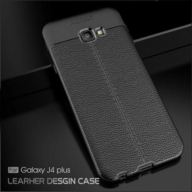 Ốp lưng samsung galaxy j4 plus / j4+ 2018 vân da auto focus