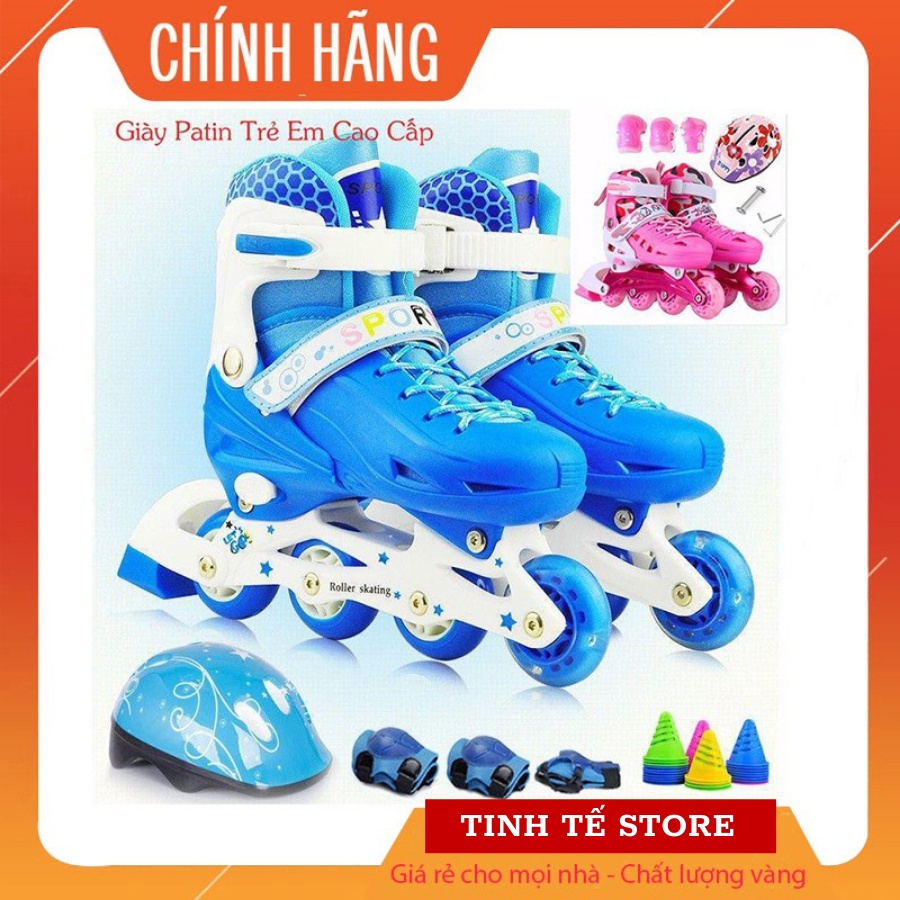 (SALE SỐC)Giày Trượt Patin Sport Trẻ Em Cao Cấp An Toàn Cho Bé - Đủ Màu Đủ Size [Bảo Hành 1 Đổi 1]