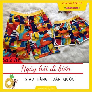 Quần đôi đi biển (kèm ảnh thật )