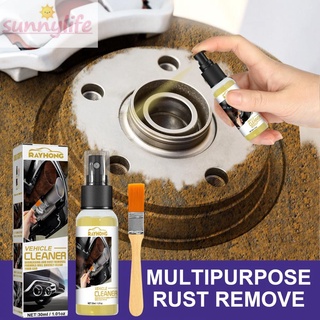 1 Pc Rust Remover+1*Brush Car Maintenance Cleaning Rust Remover 30ml Durable New