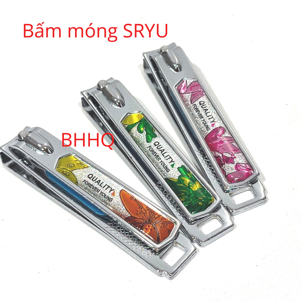 Bấm ( cắt) móng tay - móng chân siêu bén Sryu bằng thép không gỉ.