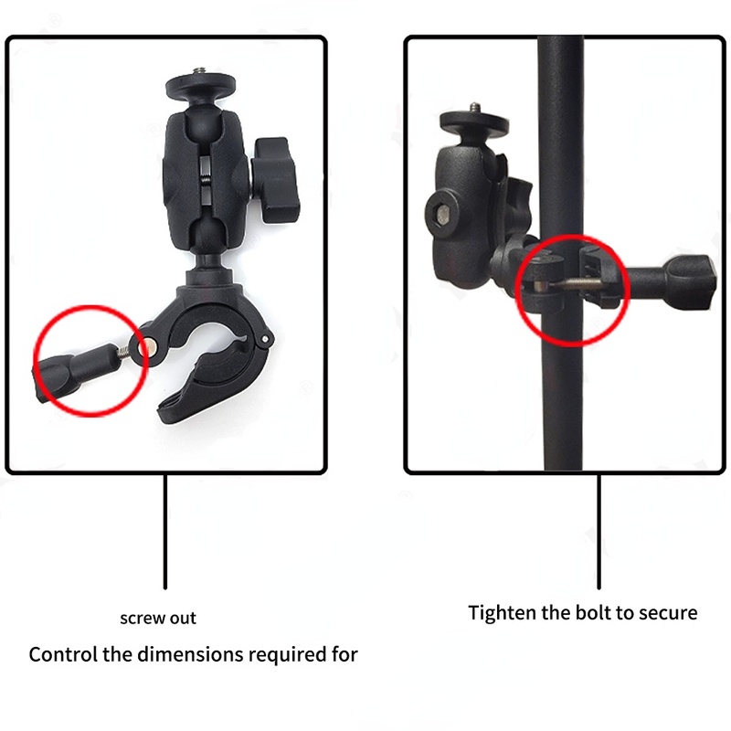 Giá Đỡ Máy Quay Hành Động Gắn Tay Lái Xe Đạp Cho insta360 one x rs dji action gopro 10 9 8