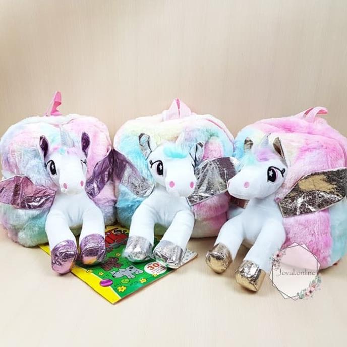 Giá Lớn!! Ba Lô Hình Kỳ Lân 3D Đáng Yêu