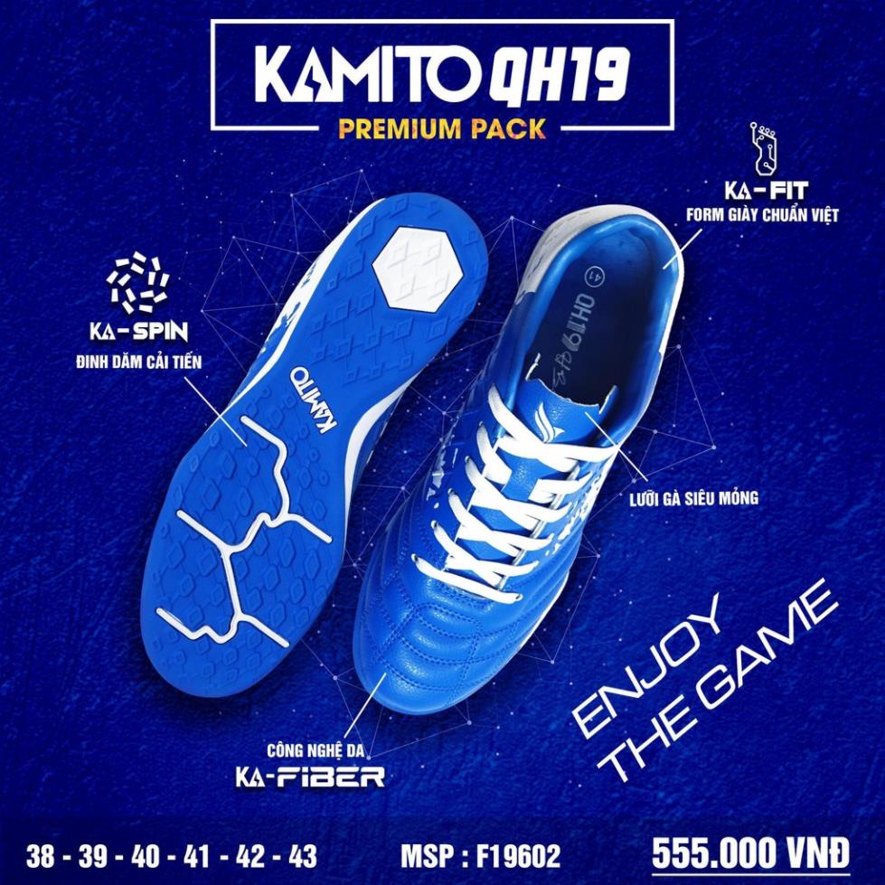 VIP Giày Kamito đá bóng nam TA 11 sân cỏ nhân tạo Giày bóng đá KAMITO QH 19 chính hãng