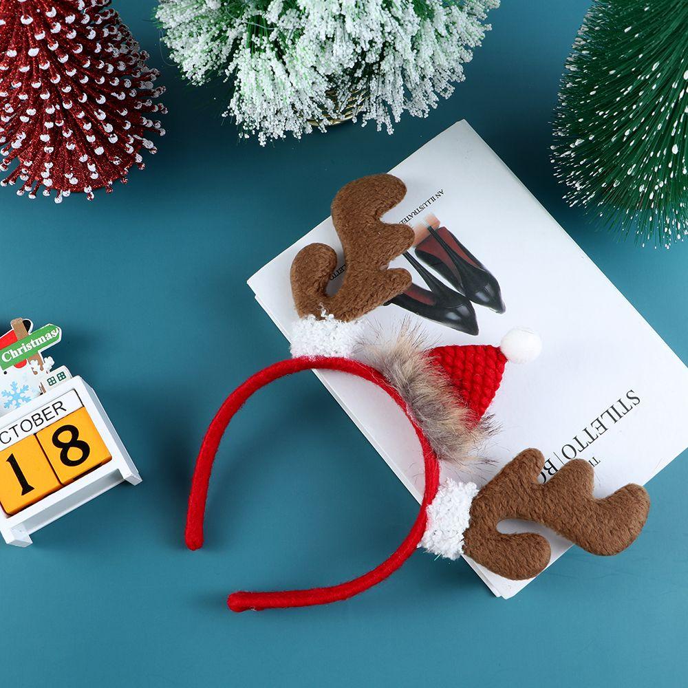 Băng Đô Sừng Tuần Lộc Hoạt Hình Đáng Yêu