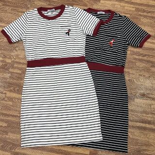 Váy kẻ cotton Berskha