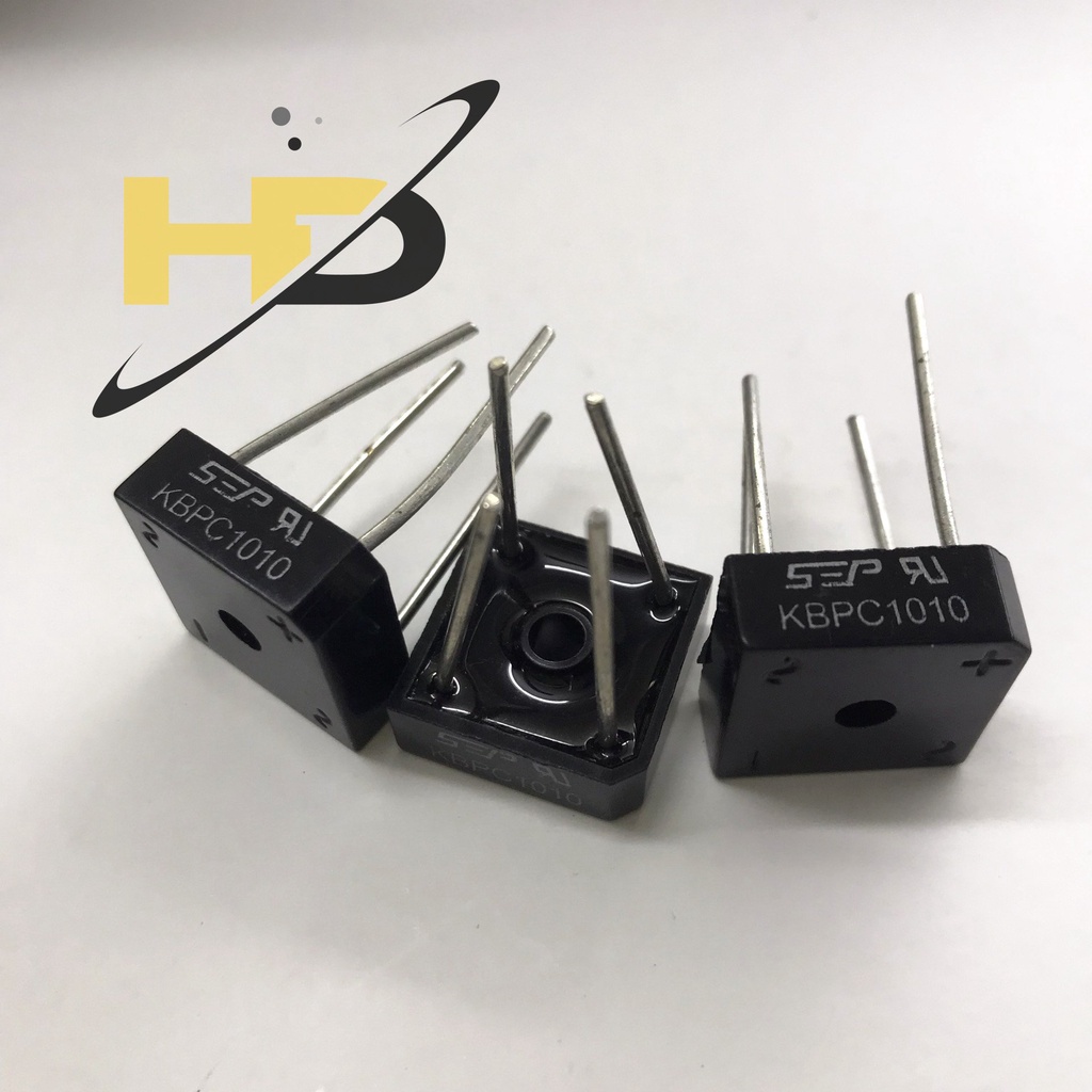 Diode Cầu Vuông KBPC1010 10A 1000V DIP-4 Chính Hãng SEP