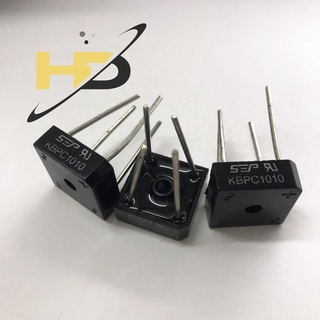 Diode cầu vuông kbpc1010 10a 1000v dip-4 chính hãng sep