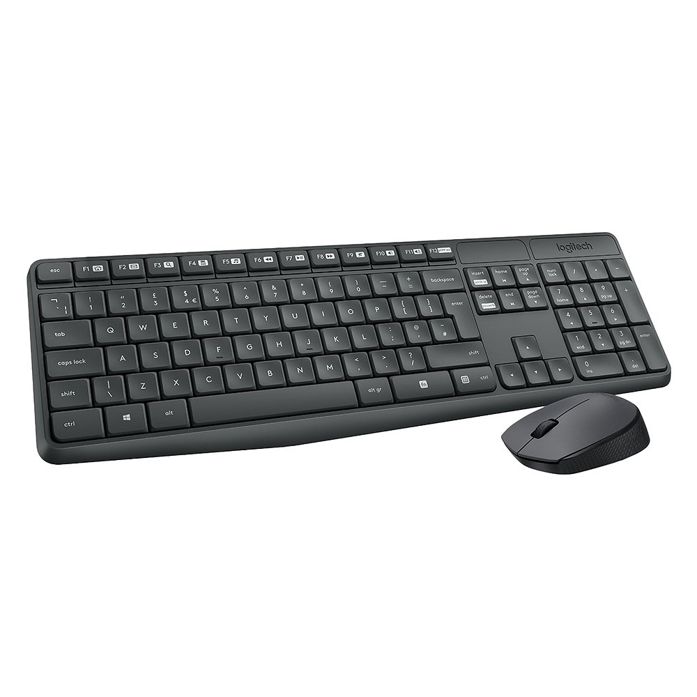 Bộ Bàn Phím Và Chuột Không Dây Logitech MK235