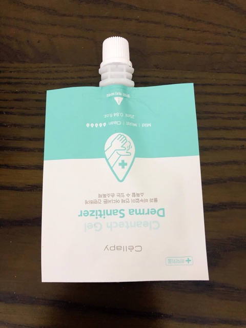 [CHÍNH HÃNG] Gel rửa tay khô 25ml CELLAPY DERMA SANITIZER Hàn Quốc