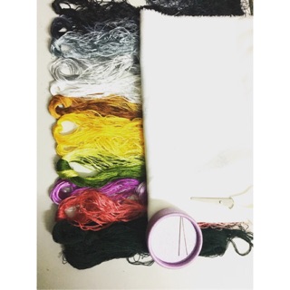 Bộ phụ kiện đầy đủ cho tranh thêu tay truyền thống