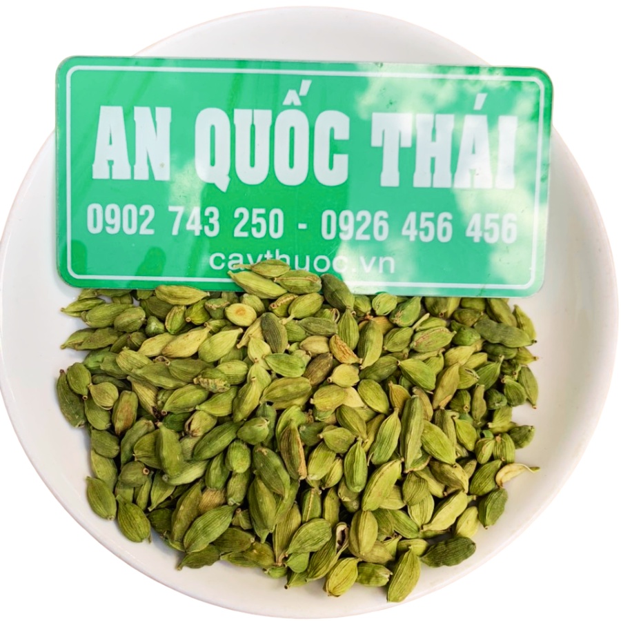 1Kg Thảo Quả Xanh Khô (Bạch Đậu Khấu Xanh, Green Cardamon) Siêu Thơm, Gia Vị Nấu Phở, Nấu Lẩu Thơm Nồng Tự Nhiên