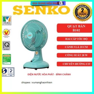 Quạt bàn senko - Quạt điện mini - Quạt bàn mini Senko B102.