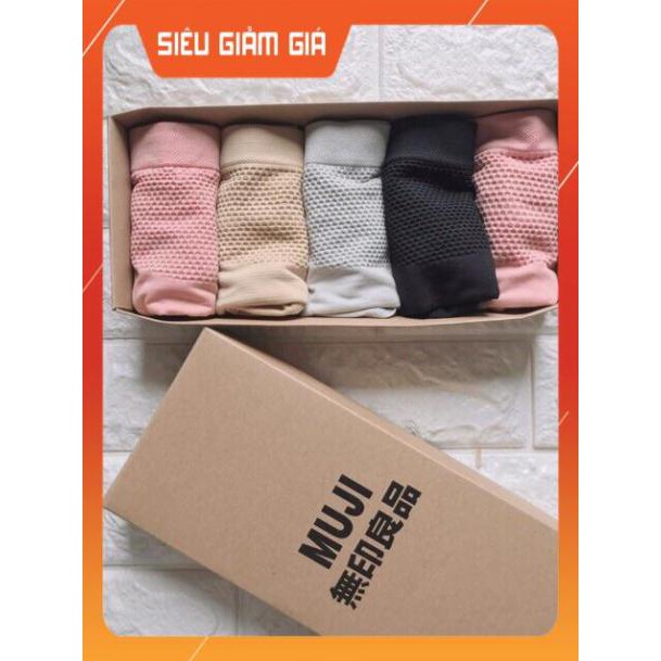 Hộp 5 Quần Lót Kháng Khuẩn Mujji Nữ MS842 | BigBuy360 - bigbuy360.vn