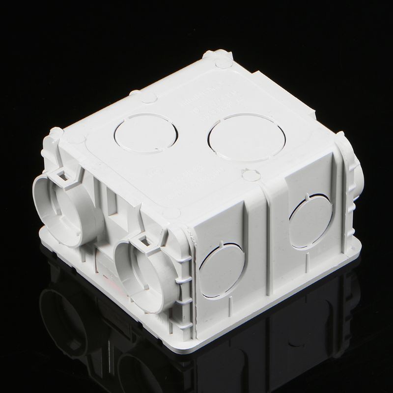 Hộp gắn tường cho đế cắm công tắc PVC loại WER 86