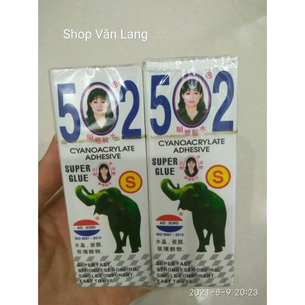 Keo 502 con voi siêu dính - hàng chuẩn loại 1