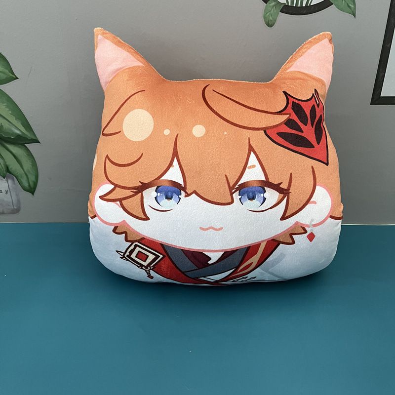 【New】Genshin Impact  Plush Toys Anime Hand Covers Children'S Gifts Decorations