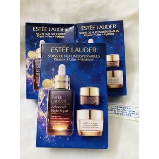 ( leparis bill usa ) sét 3 sản phẩm chống lão hoá estee lauder