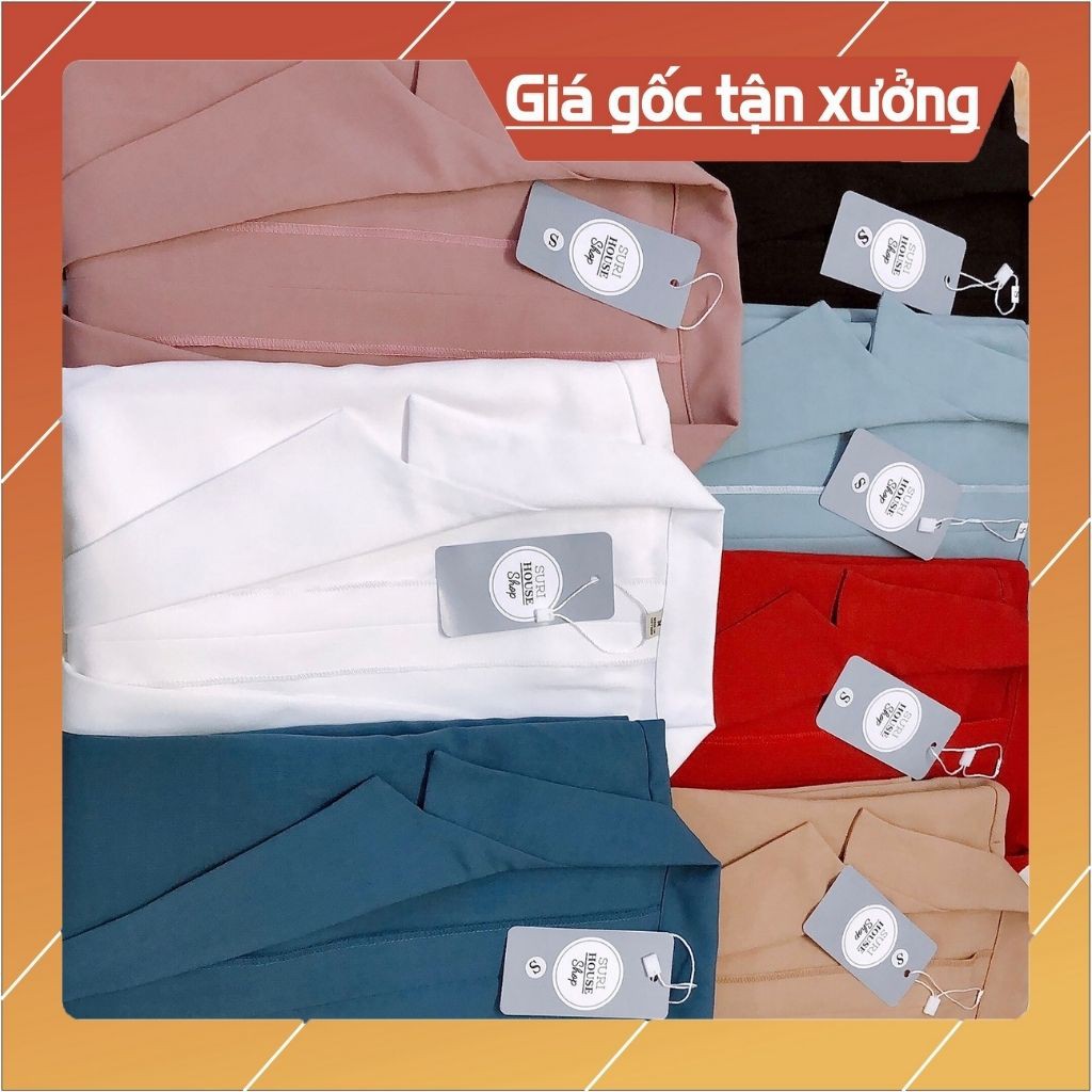 Áo khoác vest nữ, blazer nữ, blazer màu, tay dài, form rộng, phong cách hàn quốc, có giãn, không nhăn, không xù lông