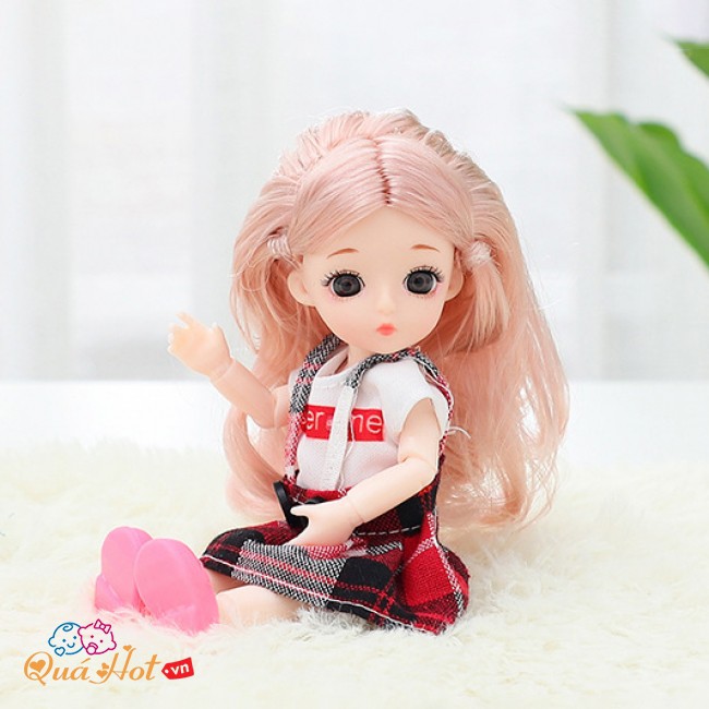 Búp Bê Chibi Abby Li Đầm Ngắn Dễ Thương