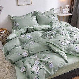 (GIÁ HỦY DIỆT) Chăn ga gối poly cotton hoa mộc trà tinh tế