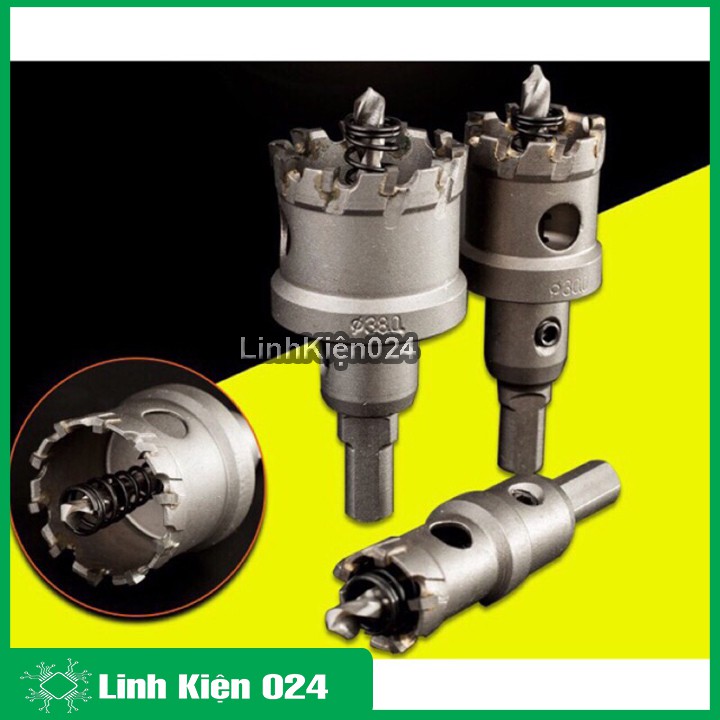 Bộ Khoét Lỗ Cao Cấp Khoét Sắt-Inox MAKHI (Không Có Via )