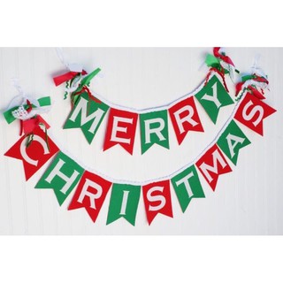 DÂY TREO TRANG TRÍ GIÁNG SINH - DÂY CHỮ MERRY CHRISTMAS