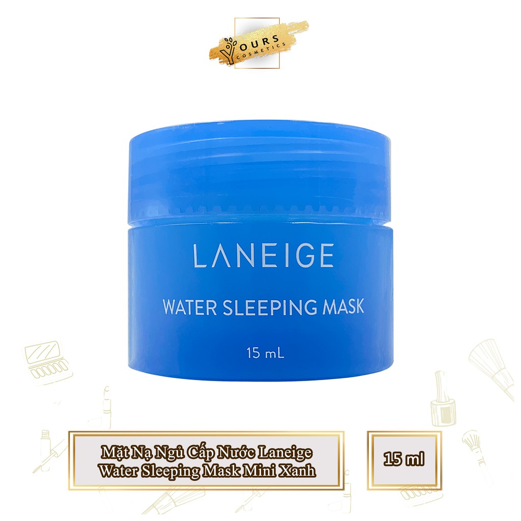 [Auth Hàn] Mặt Nạ Ngủ Cấp Nước Laneige Water Sleeping Mask Mini Xanh