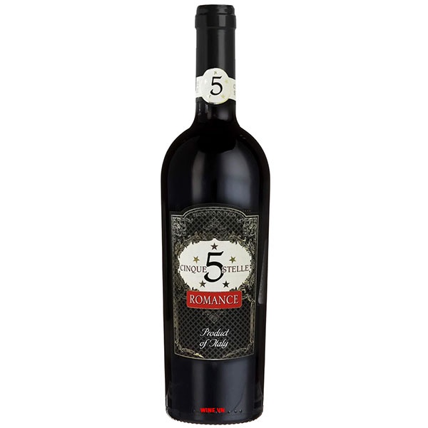 Vang ngọt Romance Cinque Stelle - Ý 750ML