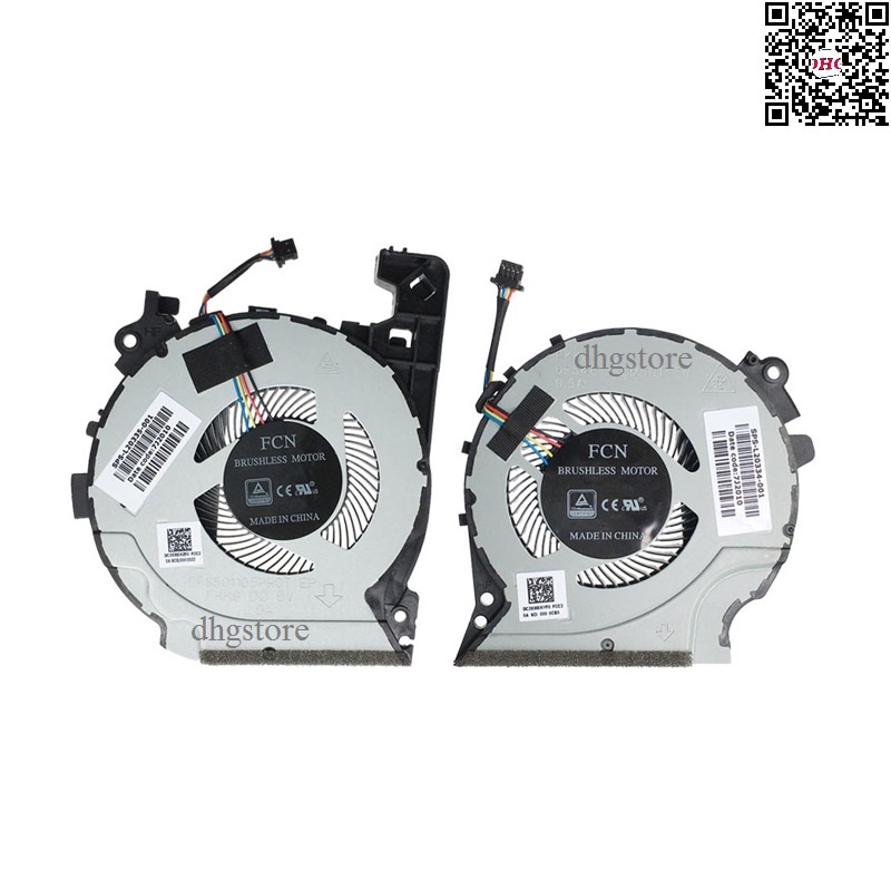Fan quạt tản nhiệt CPU-GPU HP Pavilion 15-CX,15-CX0020NR,15-CX0030NR,15-CX0056WM,15-CX0060TX,15-CX0061TX,15-CX0179TX
