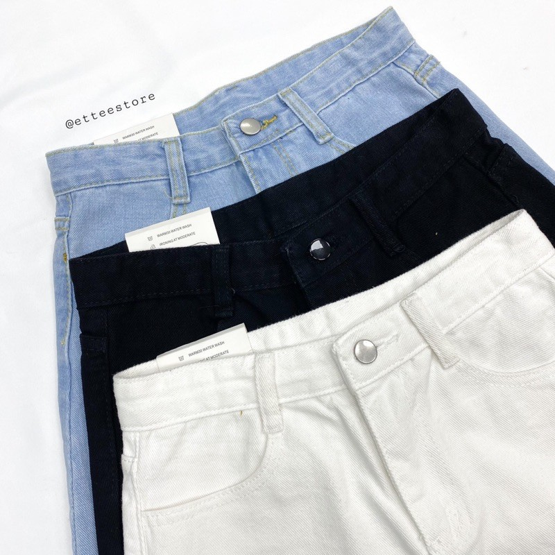 Chân váy jean ngắn ETTEE vải bò đủ size nhiều màu trẻ trung, năng động OU Q406 | BigBuy360 - bigbuy360.vn
