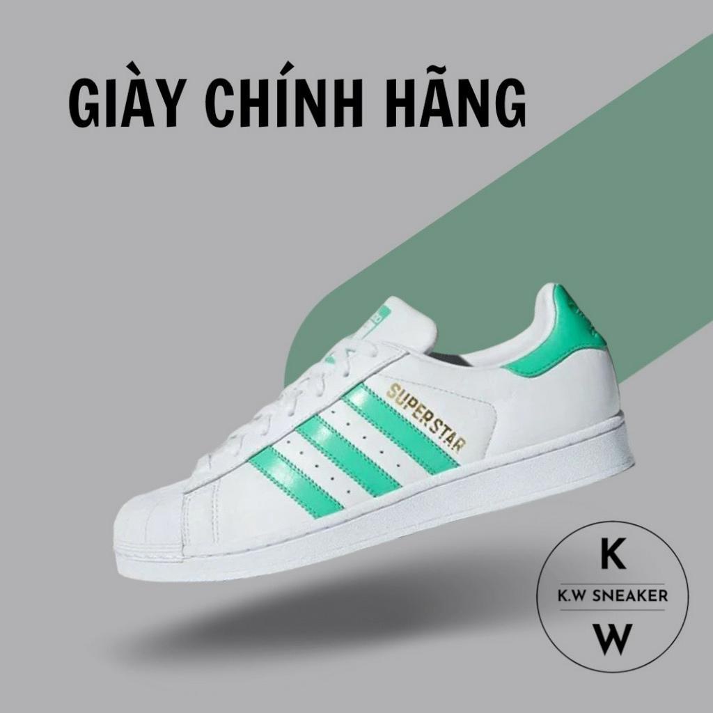 Giày SuperStar Đen Xám, Blue, Xanh Lá chính hãng