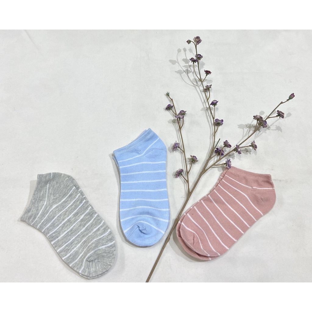 Vớ sọc cổ ngắn