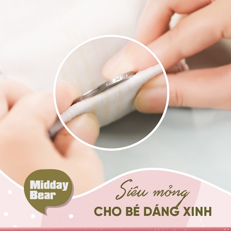 Bỉm dán Midday Bear size S - 74 miếng
